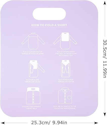 Miniatura 3 de Tabla plegable para camisas, carpeta de ropa para camisas, carpetas de ropa, herramienta plegable para lavandería, organizador de lavandería para