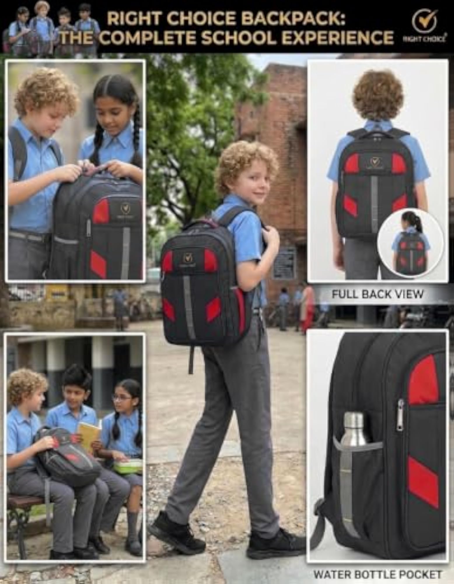 Spacious Multi-Purpose Travel Backpack for Men & Women