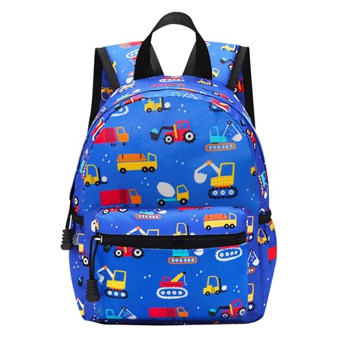 YAMEIZE Toddler Backpack for Kids School Bag Children's Backpack Boys Girls Small Cute Cartoon Rucksack for 3-7 Years