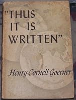 "Thus it is written": The missionary motif in the Scriptures B0007F88NO Book Cover