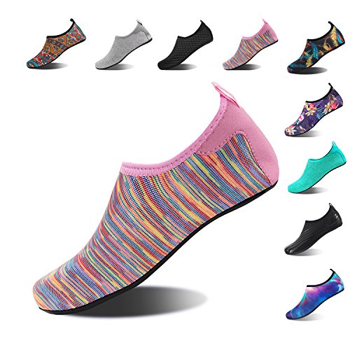 HMIYA Aqua Socks Beach Water Shoes Barefoot Yoga Socks Quick-Dry Surf Swim Shoes