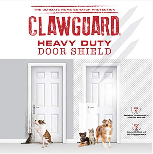 CLAWGUARD Heavy Duty Big Dog Scratch Shield - Ultimate Door, Frame & Wall