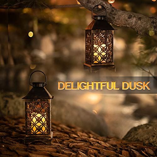 Lanterna solare 4LeafClover color bronzoￚLanterna