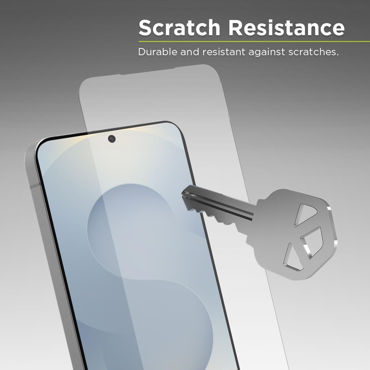 PureGear Maximum Clarity HD Tempered Glass Screen Protector for Samsung Galaxy S25 (2025), Fingerprint Sensor Compatibility, Case Friendly Fit, Lifetime Replacement (Self Alignment Installation Tray included)