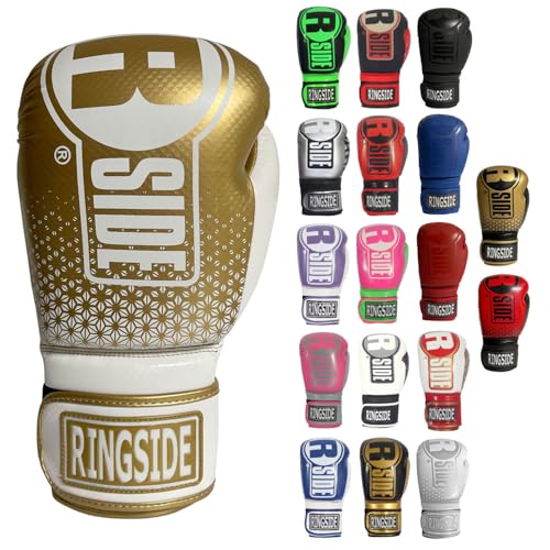 Image of Ringside Apex Bag Gloves, IMF-Tech Boxing Gloves with Secure Wrist Support, Synthetic Boxing Gloves for Men and Women