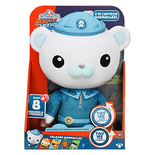 Octonauts Above & Beyond | Talking Plush Captain Barnacles Toy | Over 8 Sounds And Phrases #TOP3