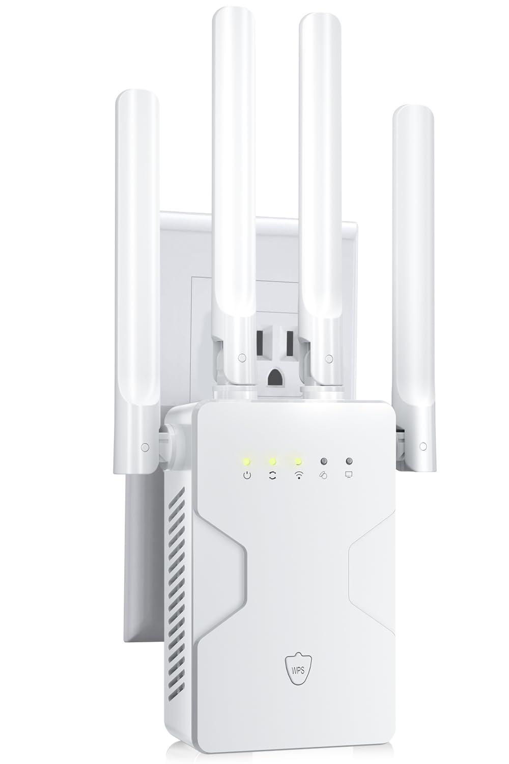 2026 Nuovo WiFi Extender Internet Booster, lungo raggio fino a 18 ksq.ft, ripetitore Internet wireless router amplificatore di segnale amplificatore di segnale per casa, punto di accesso 15X velocità