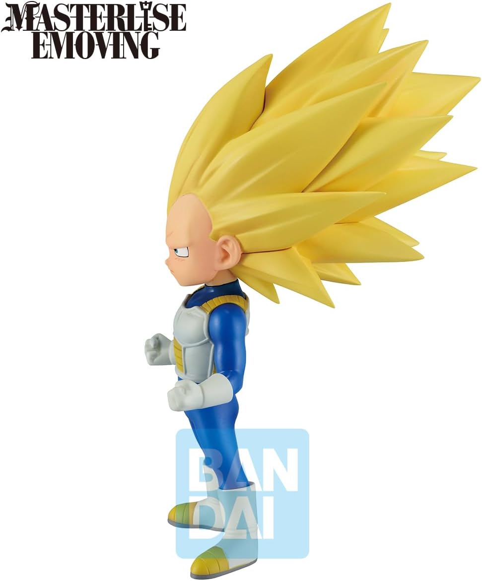Ichibansho Figure - Dragon Ball DAIMA - Super Saiyan 2/Super Saiyan 3 Vegeta (mini) -Daima- Masterlise Collectible Statue