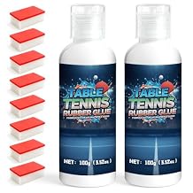 1DFAUL 200ml Table Tennis Glue, Quick Dry Racket Rubber and Blade Adhesive for Assembly and Maintenance, Strong Bonding, Prevents Peeling, Ensure Structural Stability & Performance
