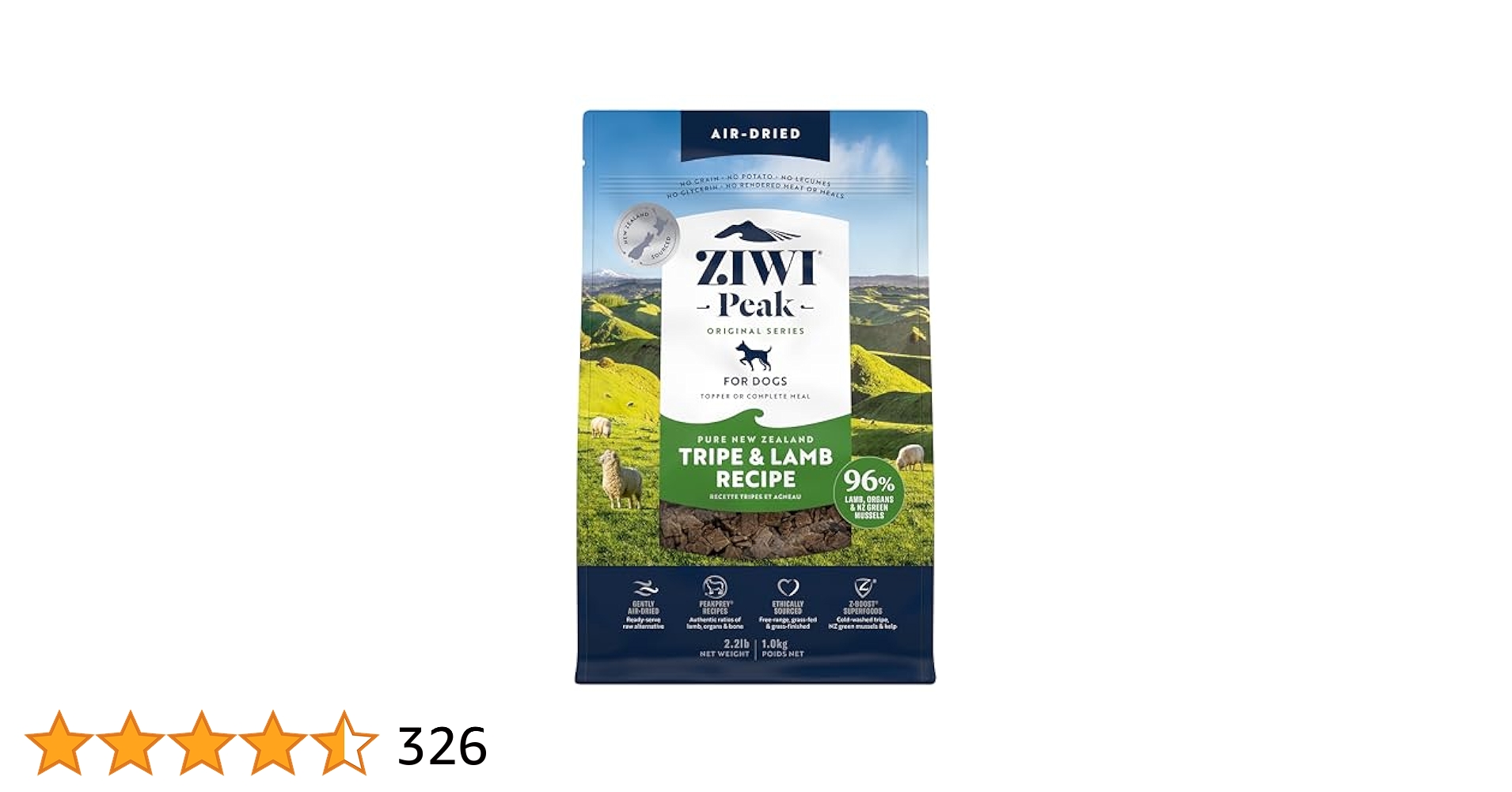 山川ZIWI Peak トライプとラム 1kg Amazon.co.jp: ZIWI エアドライドッグフード トライプ&ラム 1kg