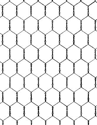 Chicken Wire 1800 x 25 x 50-6FT Tall - 1" Holes, 20G - 50 Meter Roll 4wire (38kg)