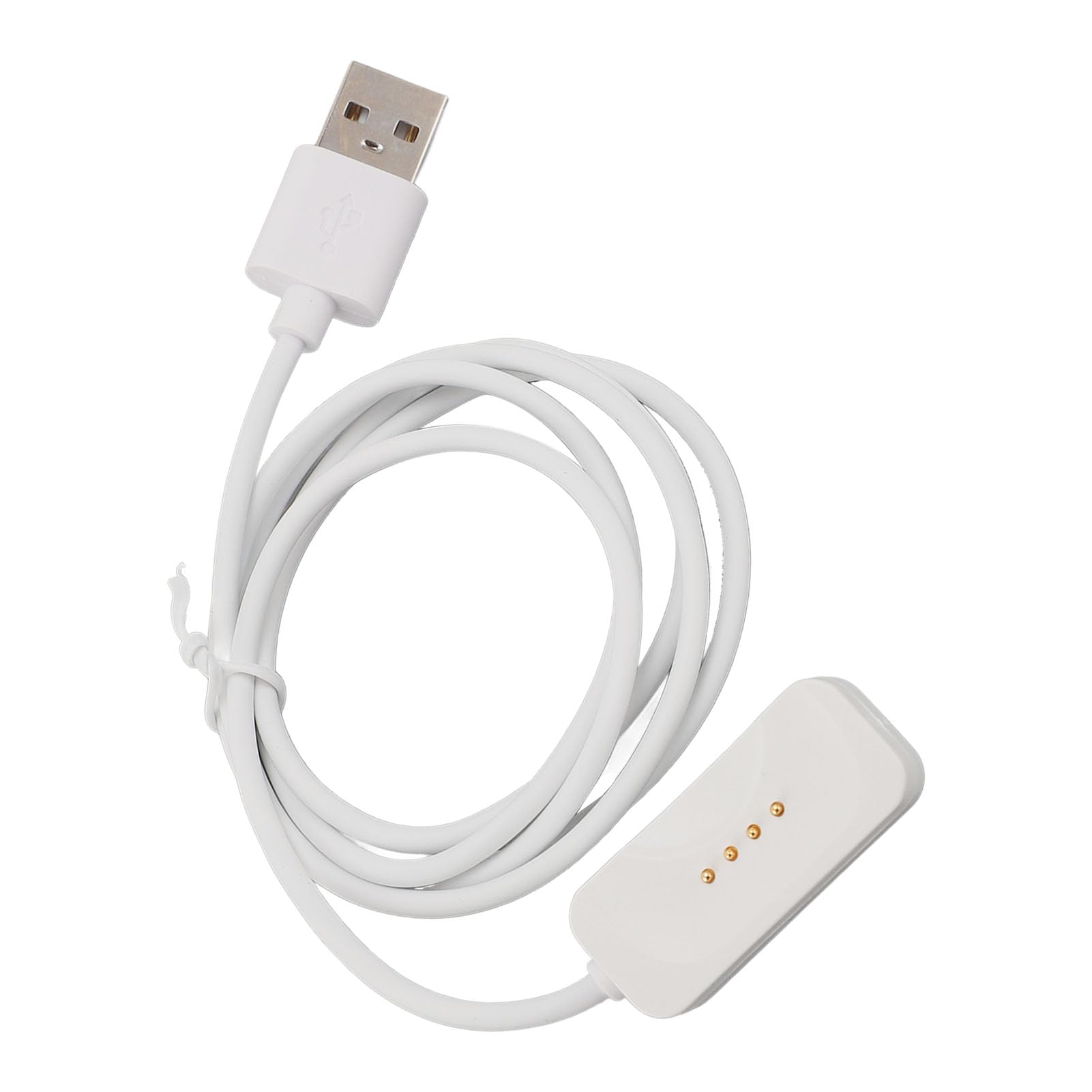 Kabel ładowarki USB do X///Zegarka do Smartwatcha, Wymienna ładowarka Kablowa USB, ładowanie Magnetyczne, 3,3 Stopy (WHITE)