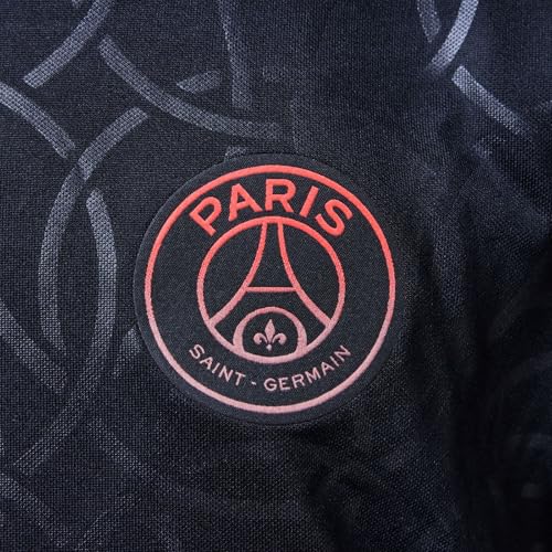 Tercera Equipación Academy Pro París Saint-Germain Parte De Arriba De Fútbol para Antes del Partido Jordan Dri-Fit - Niño/A, Black/Infrared 23/Rust Pink, FQ2717-011, L
