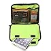 Caveen Waterproof Electronics Travel Organizer Electronics Accessories Cases for Various USB, Phone, Charge and Cable Universal Double Layer Travel Bag, Black