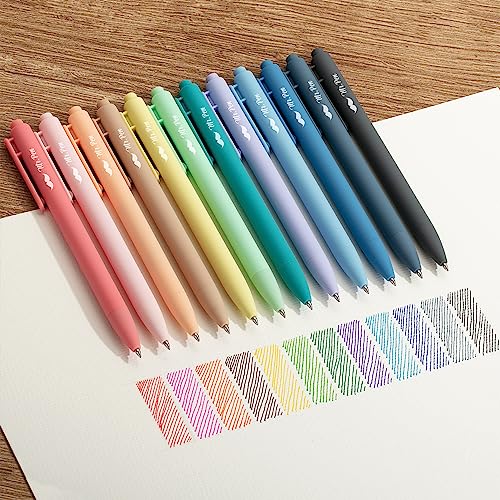 Image of Mr. Pen- Retractable Gel Pens, 24 Pack, Fast Dry, Gel Pens Fine Point 0.7mm, Retractable Pens, Cute Pens