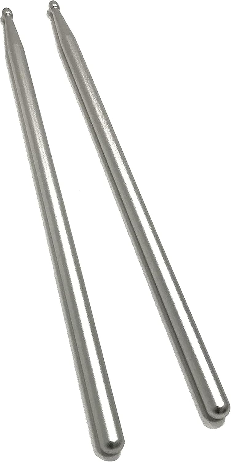 Baguettes de tambour 5A en métal pour éliminer l'usure du bois et perfectionner ses compétences
