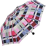 Regenschirm für Damen mit Modebewusstsein der Marke s.Oliver, Typ Taschenschirm mit Handöffner.