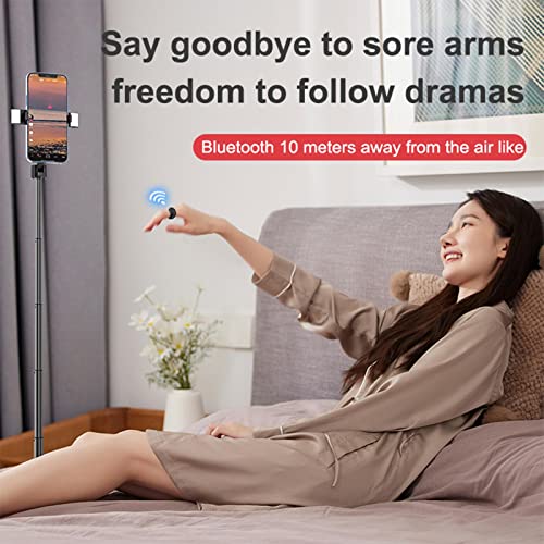 Clicker sem fio para telefone, Controlador remoto de ponta de dedo robusto para virador de página, C