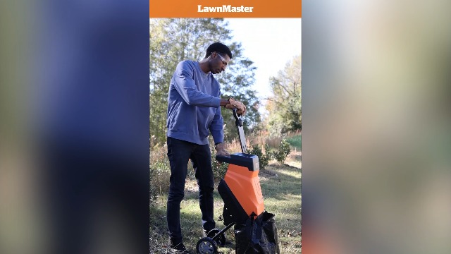 Amazon.com : LawnMaster FD1503 Electric Wood Chipper Shredder 15