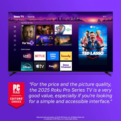 Roku 65-Inch Pro Series Smart TV - 4K QLED Mini-LED TV - RokuTV - image 2