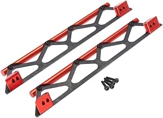Integy RC Model C26834RED Machined Side Protection Nerf Bars for Traxxas X-Maxx 4X4