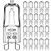 Techgomade G9 Halogen Leuchtmittel 40W, Halogen G9 Dimmbar, 450LM 3000K Warmweiß - 20 Stück MI 4 günstig Kaufen-Techgomade G9 Halogen Leuchtmittel 40W, Halogen G9 Dimmbar, 450LM 3000K Warmweiß - 20 Stück