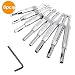 Produktbild JTENG 8 Pcs Scharnierbohrer Set Selbstzentrierend Bohrer Set Hardware Bohrer Positioniert Pilot Loch Holz für Scharniere Schubladenführungen 7 Größen