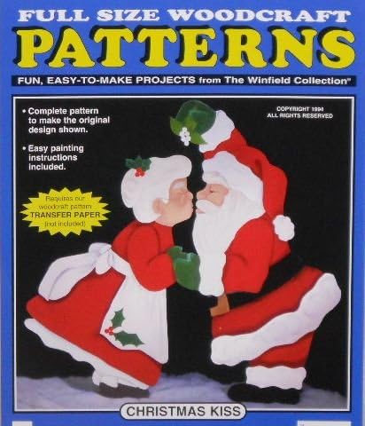 The Winfield Collection Santa Christmas Kiss Woodworking Project Plan