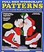 Santa Christmas Kiss Yard Art Woodworking Pattern