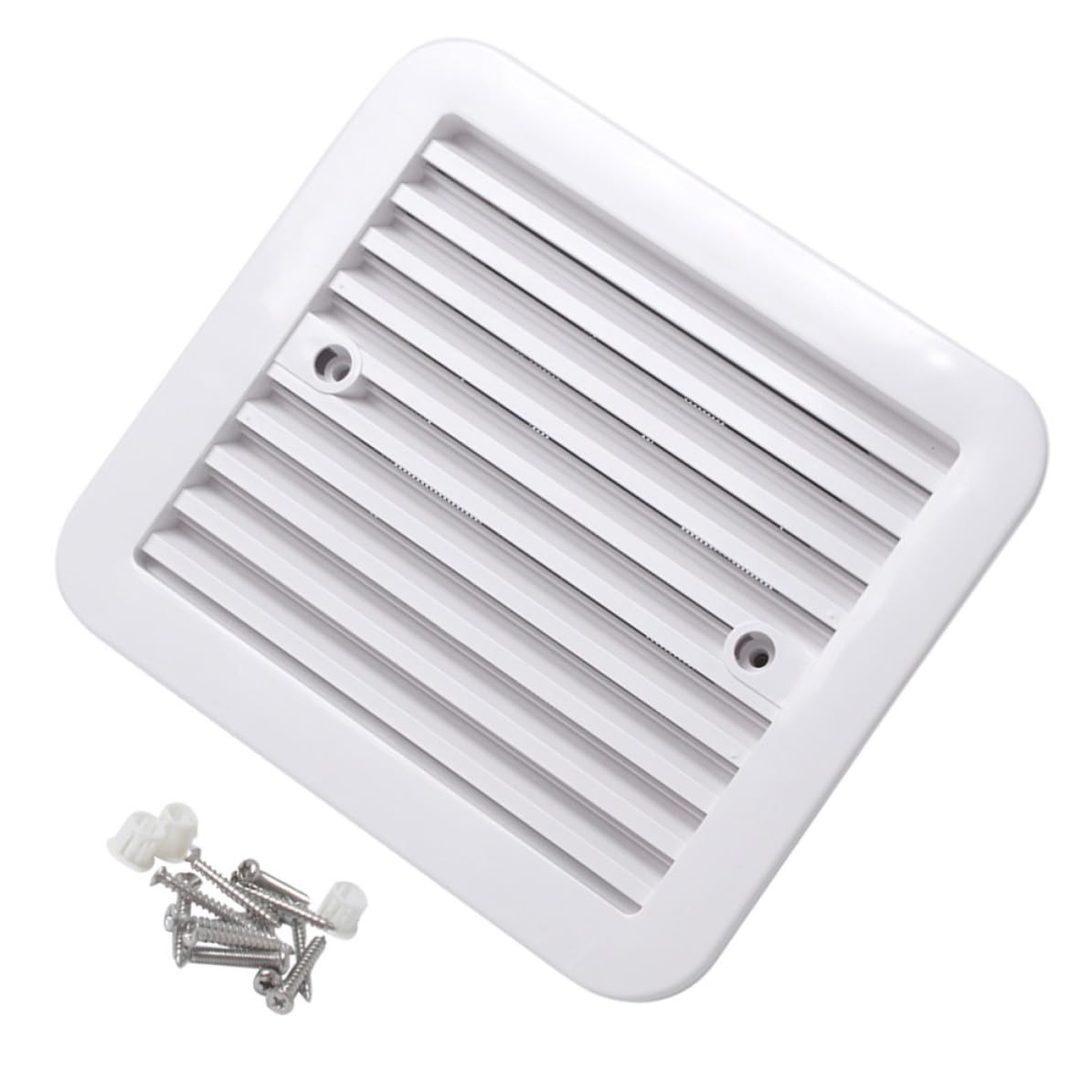 Toyvian Ventola Estrazione Aria Rv 12v Bianco Abs Rame Gomma