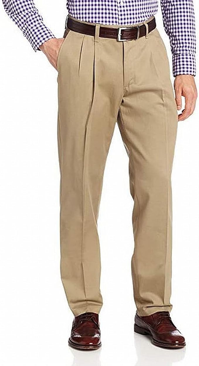 Custom Relaxed-Fit Pleated Pant 