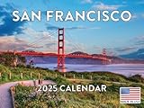 San Francisco Calendar 2025 Monthly Wall Calender 12 Month | American Made In The USA