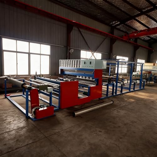 Máquina de acolchado continuo de alta velocidad con bobinado automático, costura y bordado, máquina de acolchado automática industrial para ropa de cama y fábrica de textiles para el hogar
