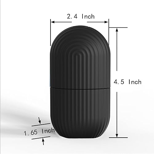 Miniatura 9 de Rodillo facial de hielo, molde de hielo para cara y ojos, herramienta de belleza de silicona reutilizable para masaje, acondicionamiento natural