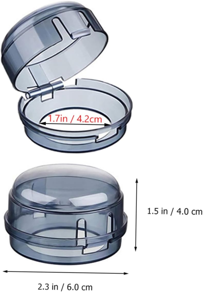 10pcs Gas Stove Knob Covers Safety Protector for Oven Knobs Prevents and Pets from Playing Design for Home Use