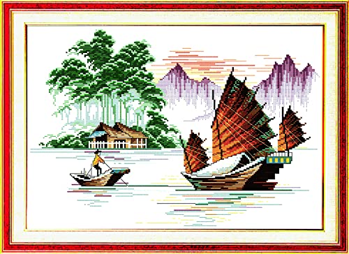 Peinture au diamant 5D kit complet mosaïque strass cristal et broderie point de croix 30x40