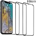 Produktbild PHDE Full Screen Panzerglas für iPhone XR/iPhone 11,Schutzfolie mit 3D Touch Displayfolie,3 Stück 9H Glas volle Abdeckung Schutzglas HD Displayschutzfolie,Folie Ultra-Klar,Rand Schwarz