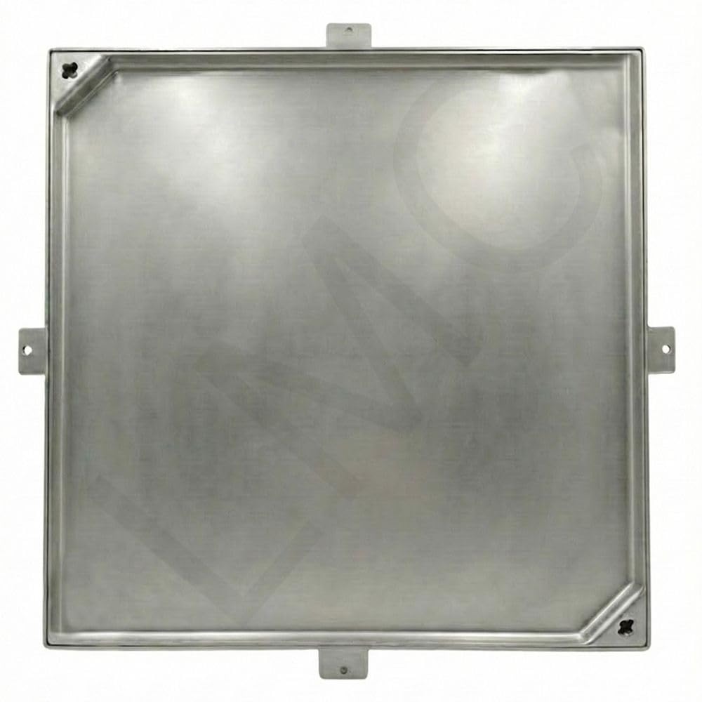 LMC Stainless Steel Manhole Cover Stone Recessed (Light Duty) 18-Inches(450x450mm)-image-49