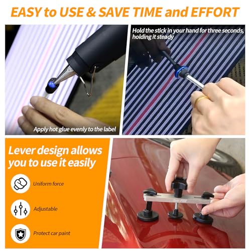 Super PDR 148PCS Dent Repair Kit