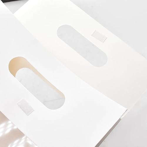 Miniatura 3 de Enorteen 12 cajas de regalo plegables transparentes con cierre adhesivo, cajas de dulces, bolsas de papel, bolsas de ramo, cajas de flores para