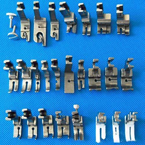 Ketsicart Steel Presser Foot Sewing Machine Hemmer Accessory for Artisan Brother Columbia