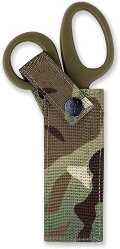 Miniatura 10 de KRYDEX Tactical Medical Shears Bolsa táctica EMT tijera vaina MOLLE mano herramientas titular