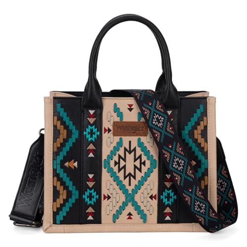 Montana West Wrangler Aztec Tote Bag para mujer miniatura 6