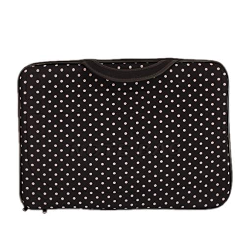 Pasta de Notebook Bolinha Branca 15.6 Polegadas