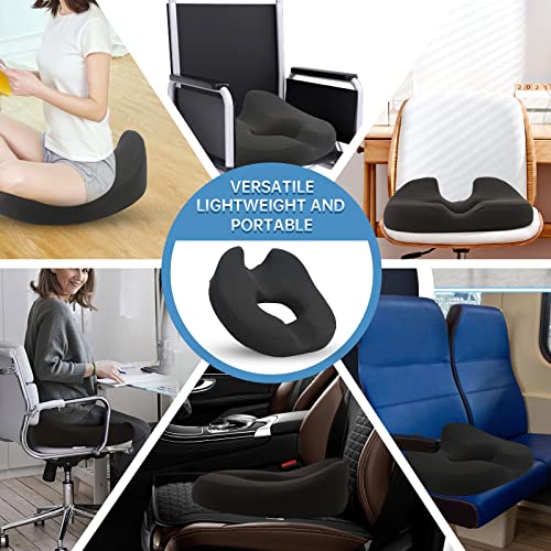 Gspscn Donut Seat Cushion To Relief Hemorrhoid Orthopedic Tailbone Pain,Portable Memory Foam Donut Pillow For Prostate,Postpartum,Coccyx,Sciatica,Bed Sores,Post Nata In Office Chairs,Car,Wheelchair #TOP7