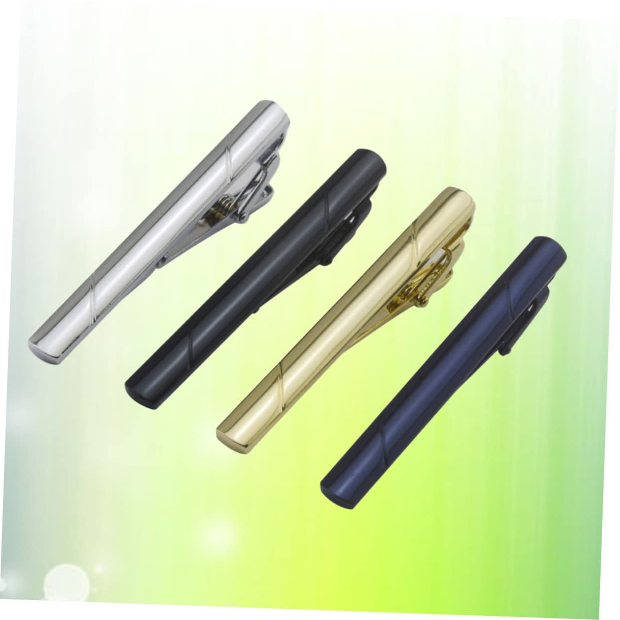 ABOOFAN 8 Piezas Clip En Corbatas Para Hombres Clip De Corbata Para Hombre Clip De Corbata De Plata Clips De Corbata Para Hombres Clips De Barra De Corbata Clips De Metal Para Corbata