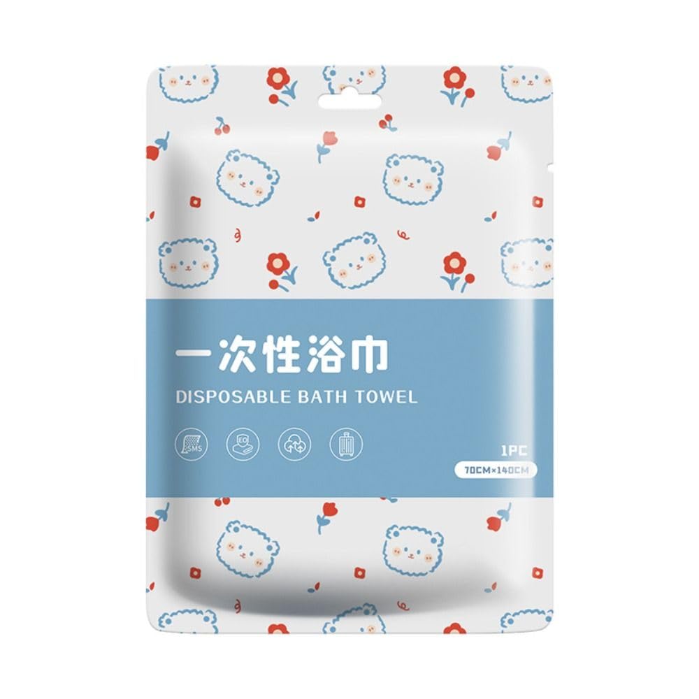 Travel Quick-Drying Towel Soft Gifts Washable Washable Bath Towel Portable Disposable Printed Bath Towel