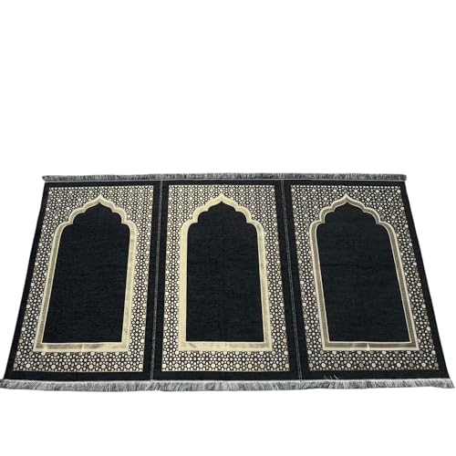 Tapete de oración musulmán Modefa para 3 personas miniatura 4