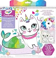 Crayola Kids/Childrens Creations Sticker by Number Art Colouring/Draw Set 96m+