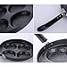 Sartén 4 Unidades Pancake para Cocina Gas Antiadherente Multifuncional Aluminio Aleación Cocina...